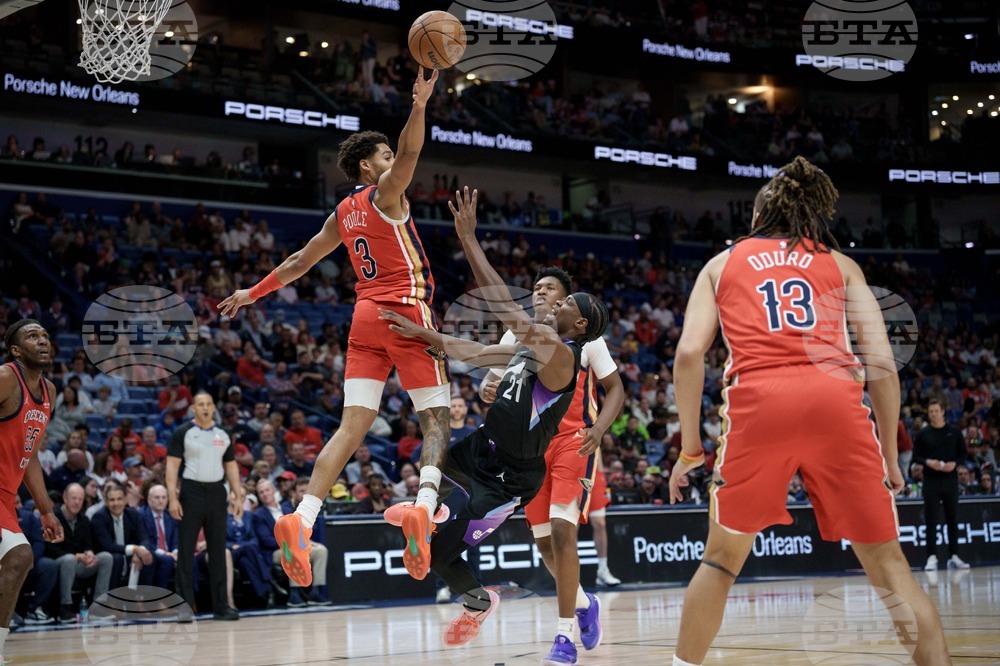 Jazz Pelicans Basketball