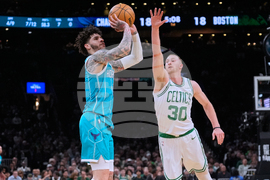 Hornets Celtics Basketball
