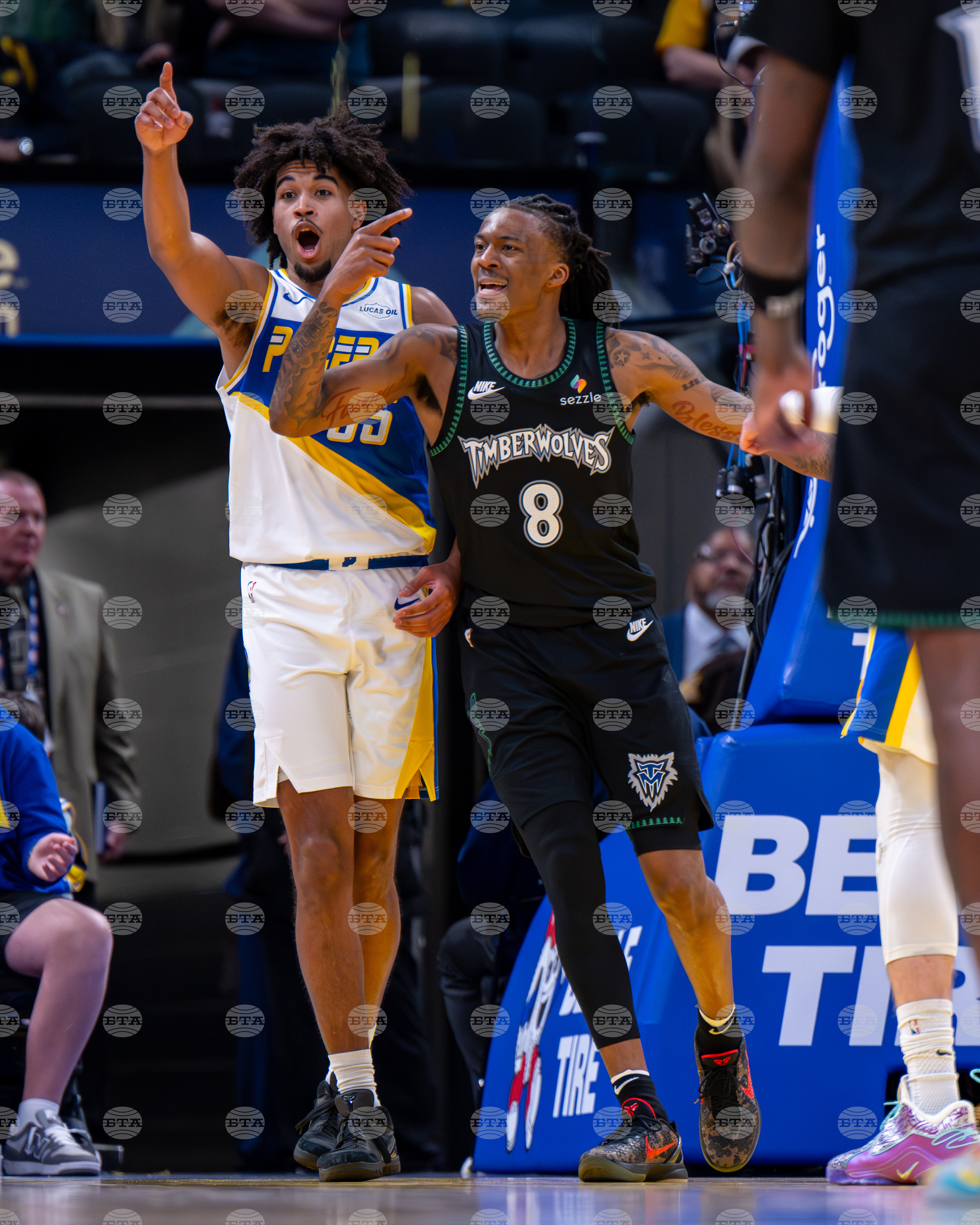 Timberwolves Pacers Basketball