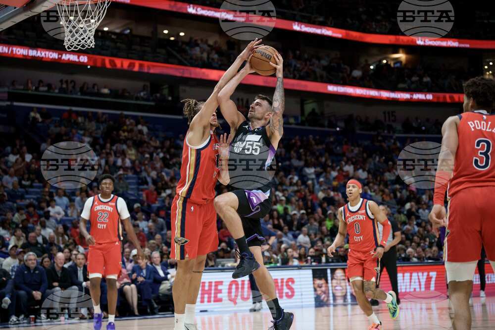 Jazz Pelicans Basketball