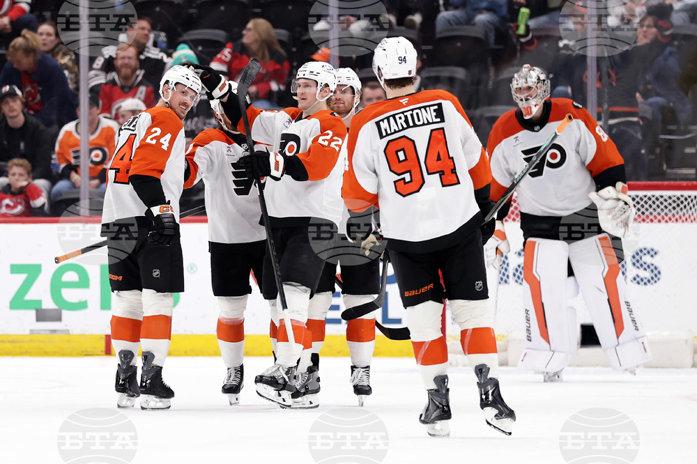 Flyers Devils Hockey