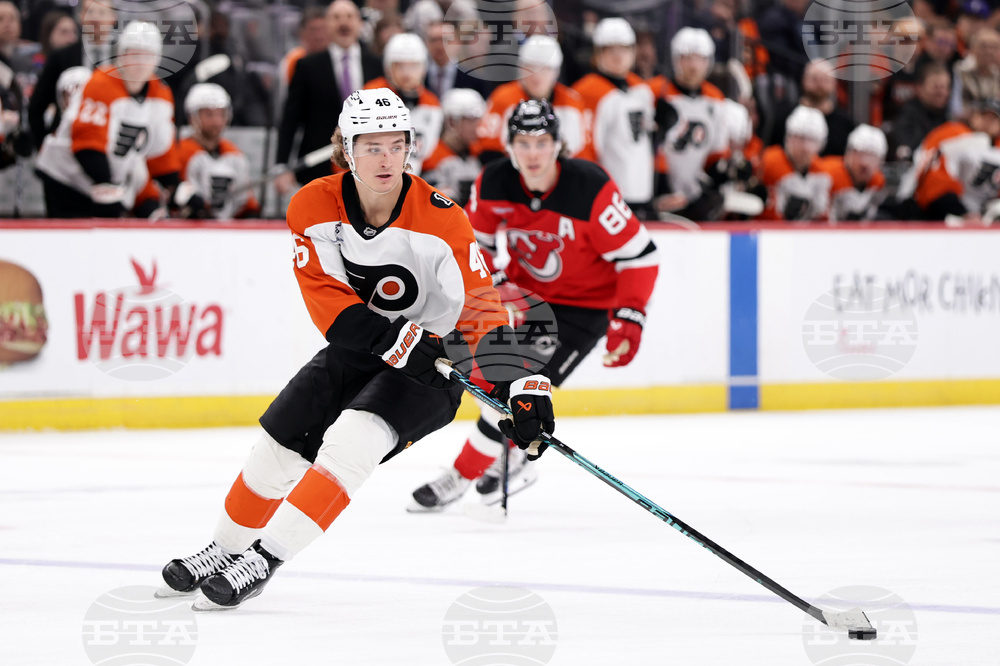 Flyers Devils Hockey