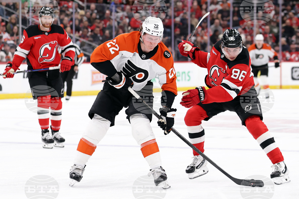 Flyers Devils Hockey