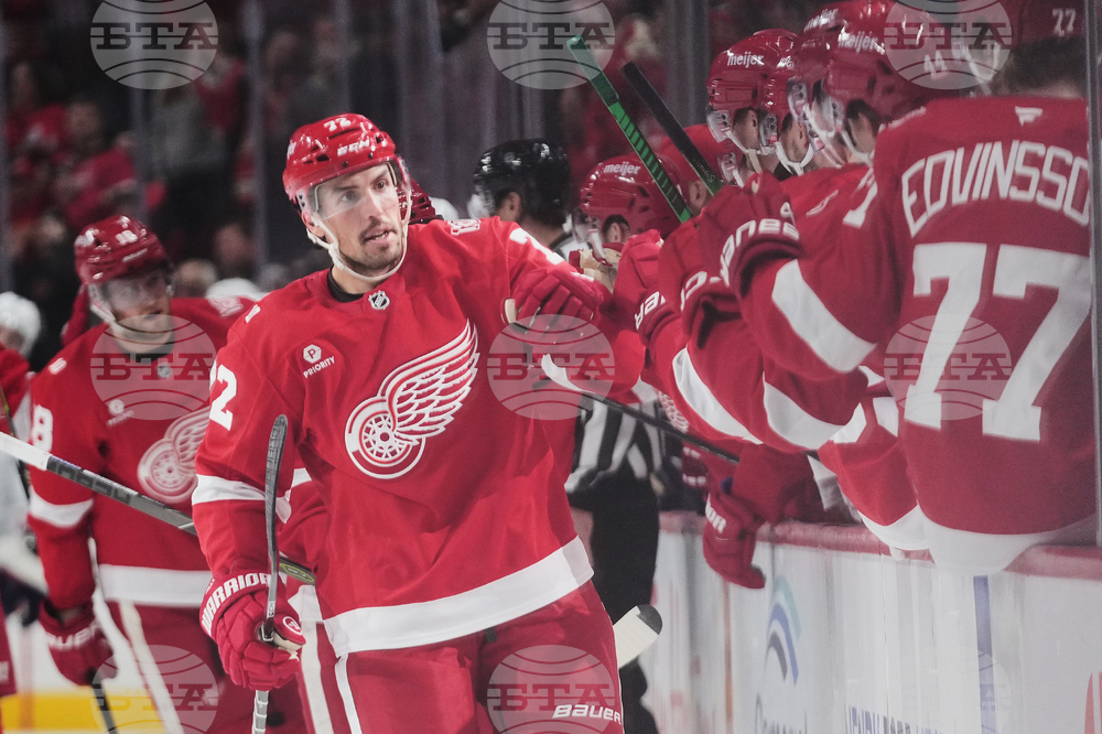 Blue Jackets Red Wings Hockey