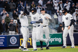 Athletics Yankees Baseball