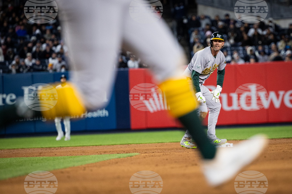 Athletics Yankees Baseball