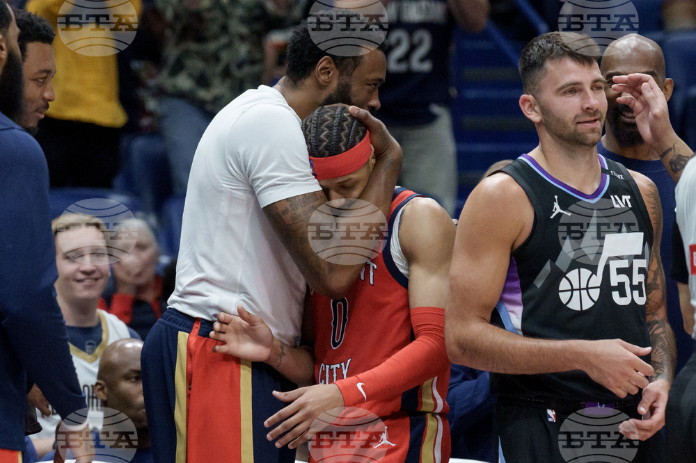 Jazz Pelicans Basketball