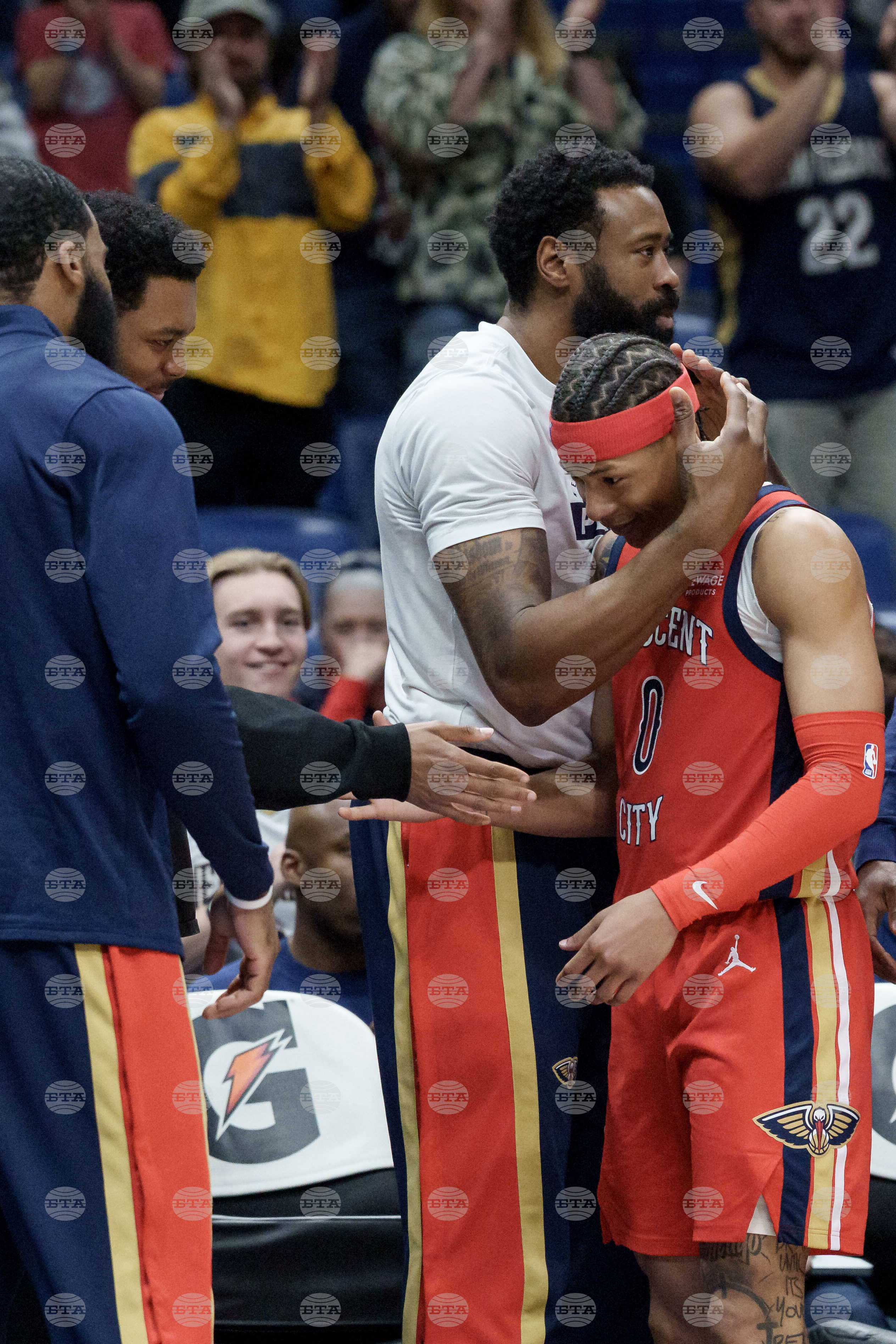 Jazz Pelicans Basketball