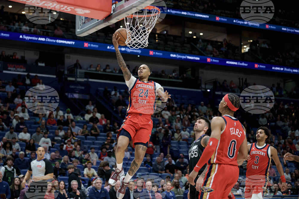 Jazz Pelicans Basketball