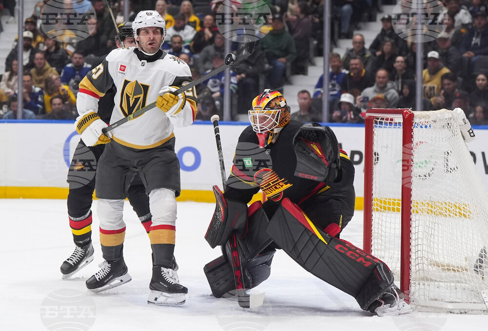Golden Knights Canucks Hockey