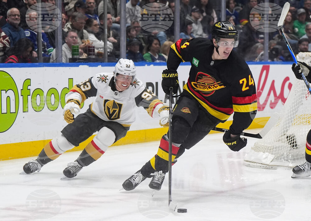 Golden Knights Canucks Hockey