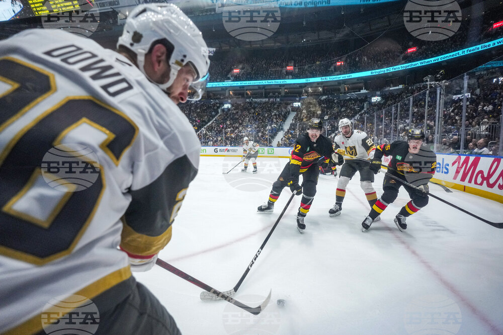 Golden Knights Canucks Hockey