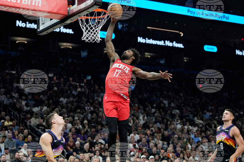 Rockets Suns Basketball