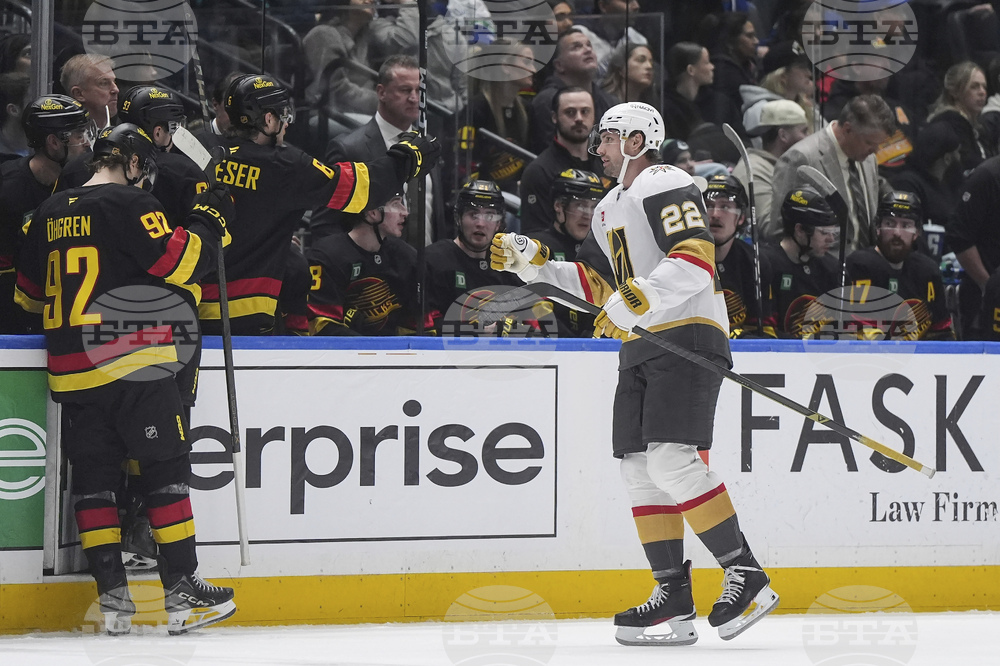 Golden Knights Canucks Hockey