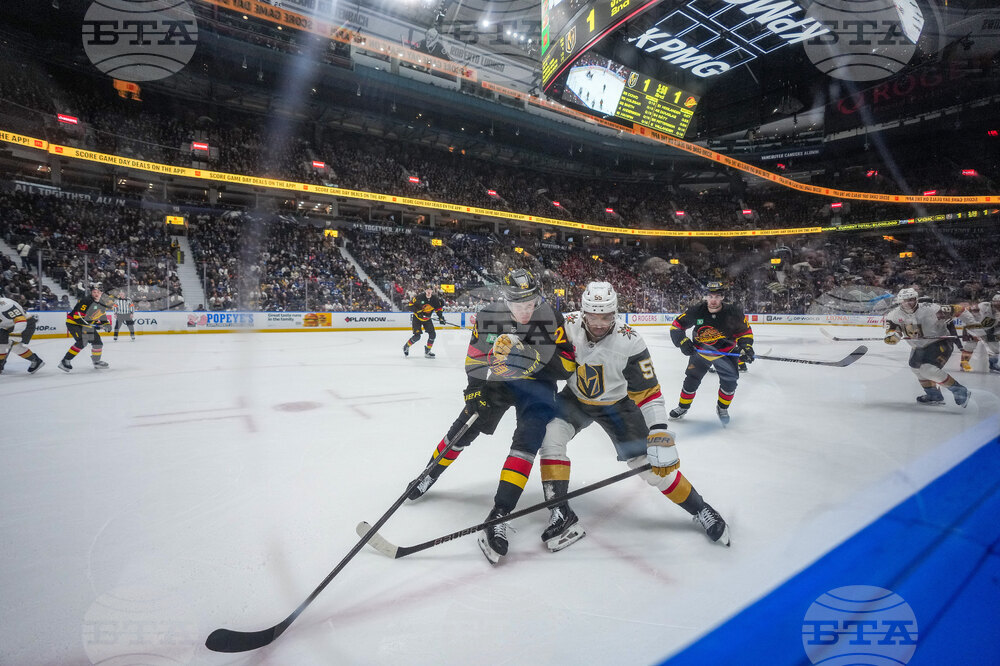 Golden Knights Canucks Hockey