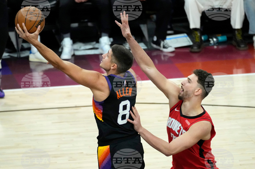 Rockets Suns Basketball