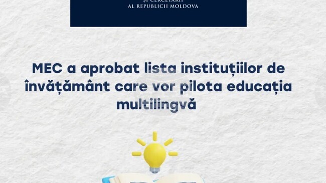 Four Schools from Taraclia District to Participate in Moldova's Pilot Multilingual Education Programme