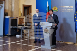 Министерски съвет - Георги Клисурски - Корман Исмаилов - брифинг