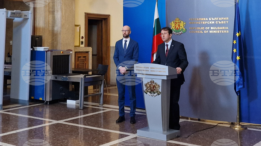Министерски съвет - Георги Клисурски - Корман Исмаилов - брифинг