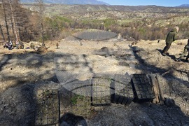 Село Илинденци - община Струмяни - залесяване