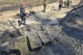 Село Илинденци - община Струмяни - залесяване