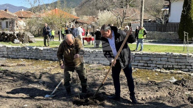 Община Белоградчик отбеляза Седмицата на гората с инициатива по залесяване в село Стакевци 