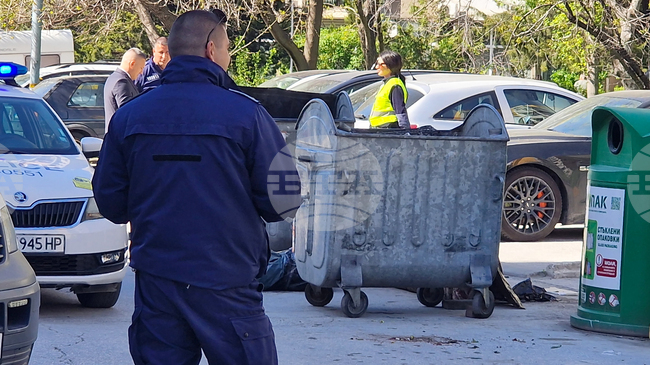 Полицията разследва сигнал за намерен чувал с части от човешко тяло, открит край контейнер за отпадъци в ж.к. „Тракия“ в Пловдив