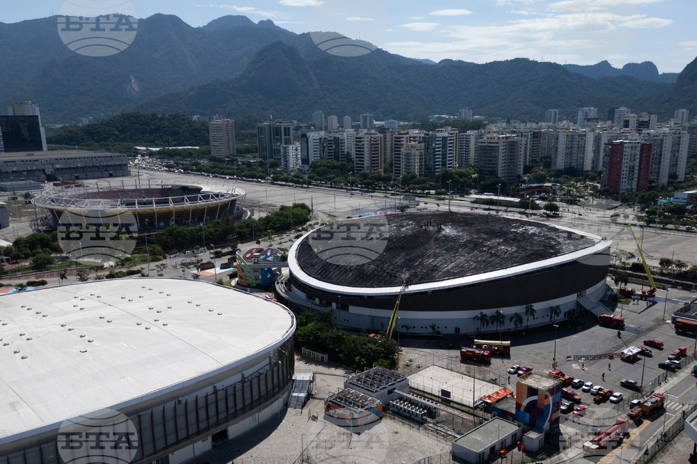 Brazil Rio Olympic Fire