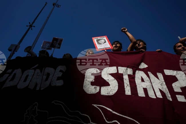 APTOPIX Chile Protest