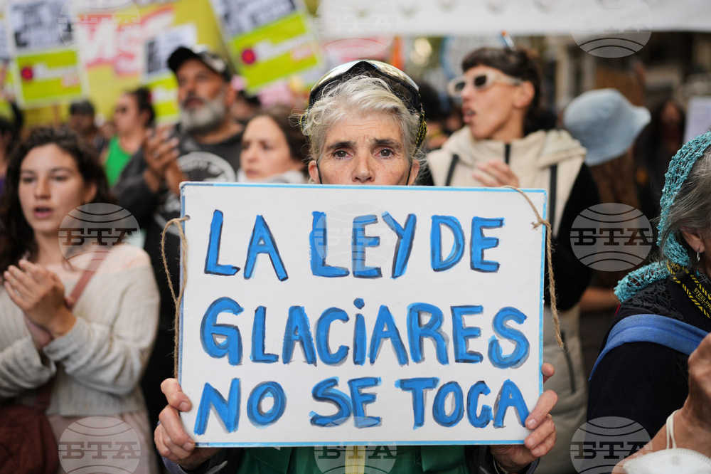 Argentina Milei Glaciers