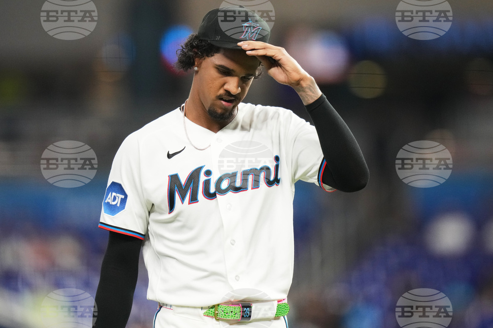 Reds Marlins Baseball