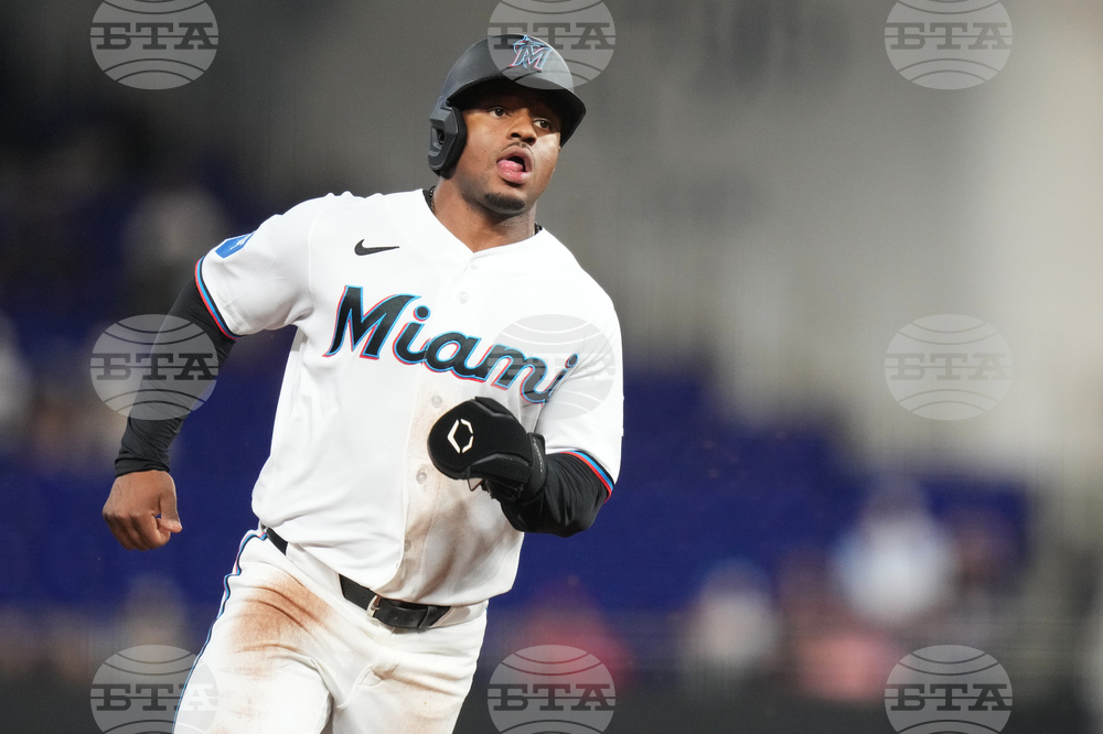 Reds Marlins Baseball