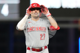 Reds Marlins Baseball