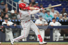 Reds Marlins Baseball