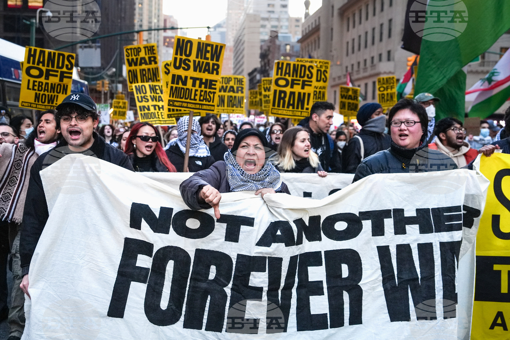 Iran US Israel War Protests