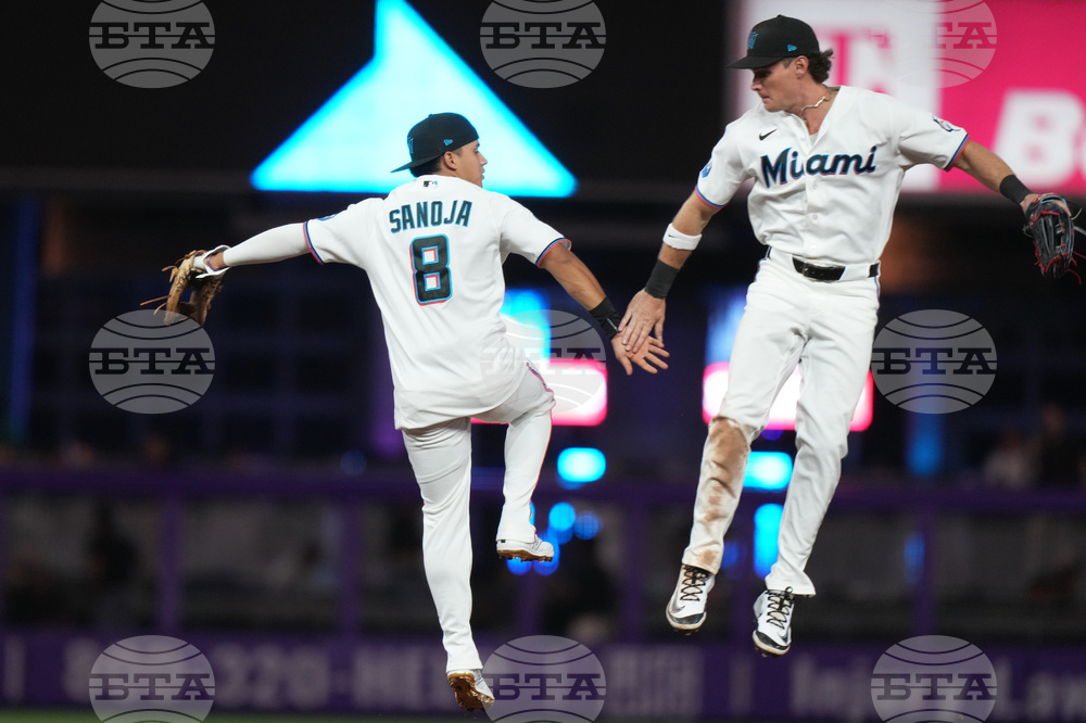 Reds Marlins Baseball