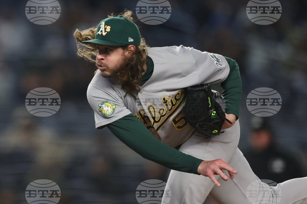 Athletics Yankees Baseball