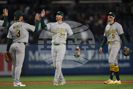 Athletics Yankees Baseball