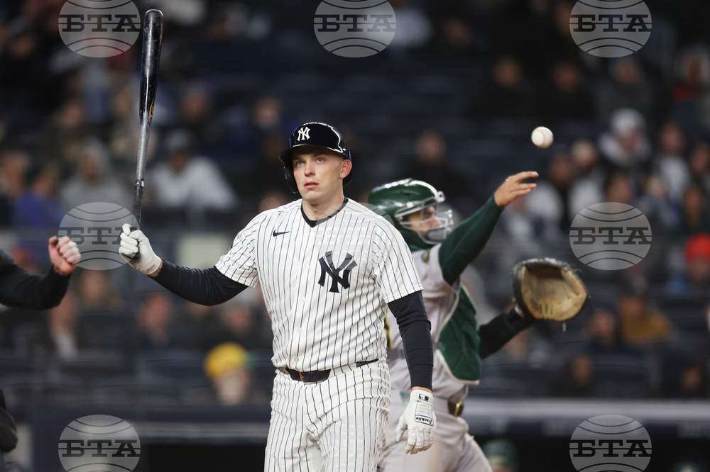 Athletics Yankees Baseball