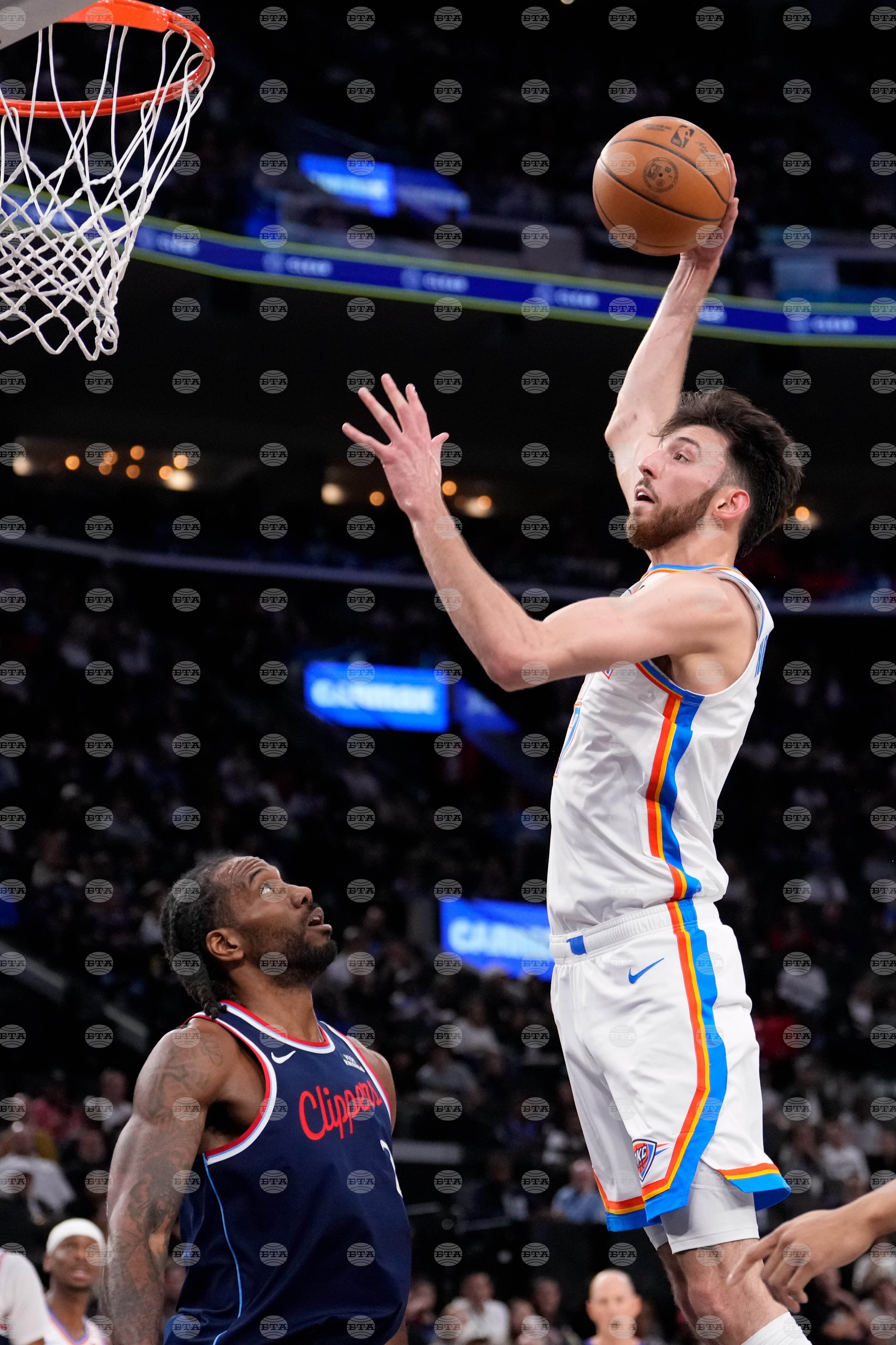 Thunder Clippers Basketball