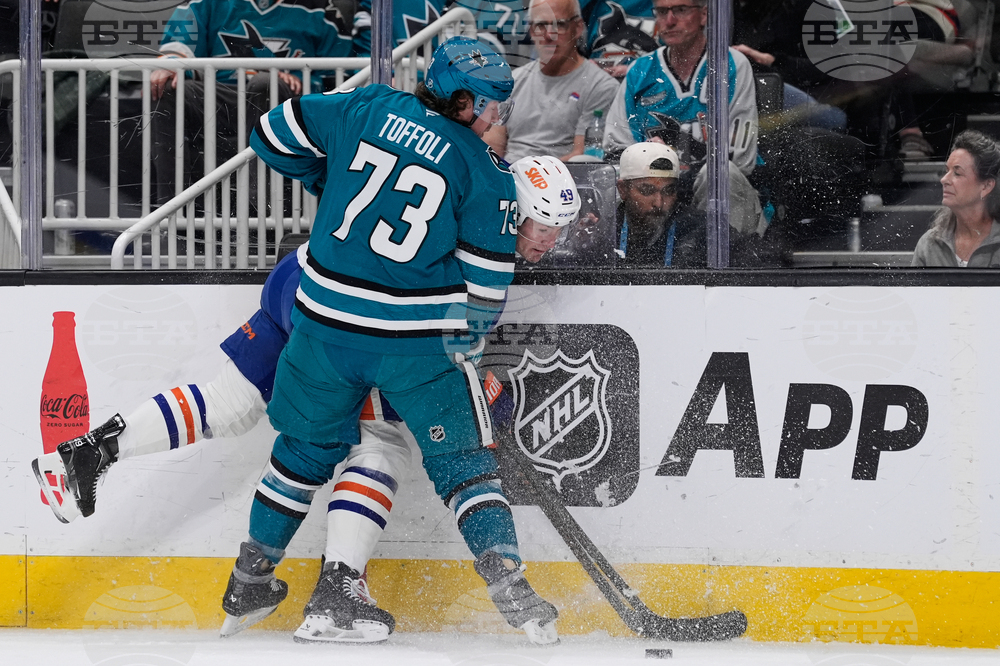 Oilers Sharks Hockey
