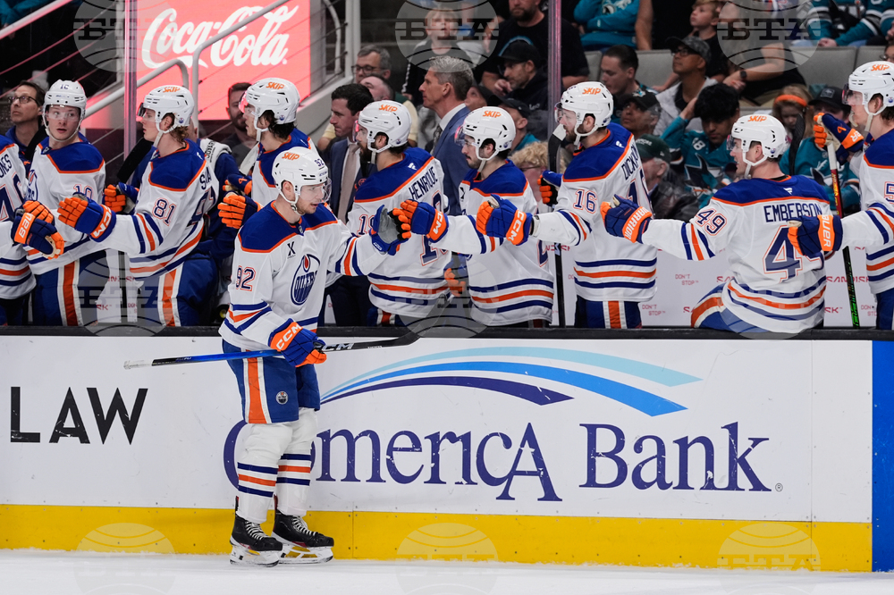 Oilers Sharks Hockey