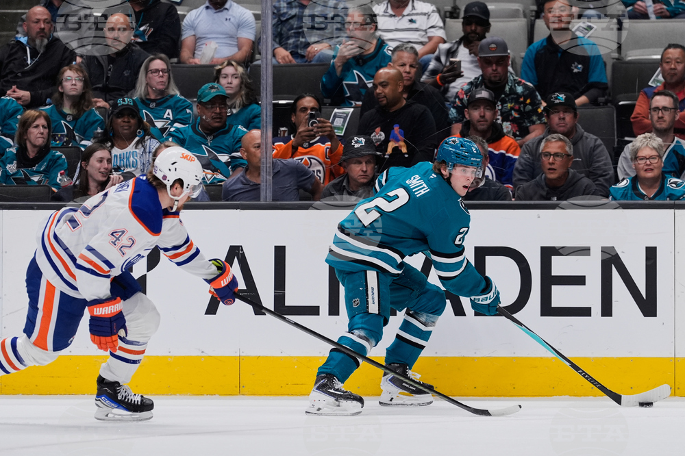 Oilers Sharks Hockey