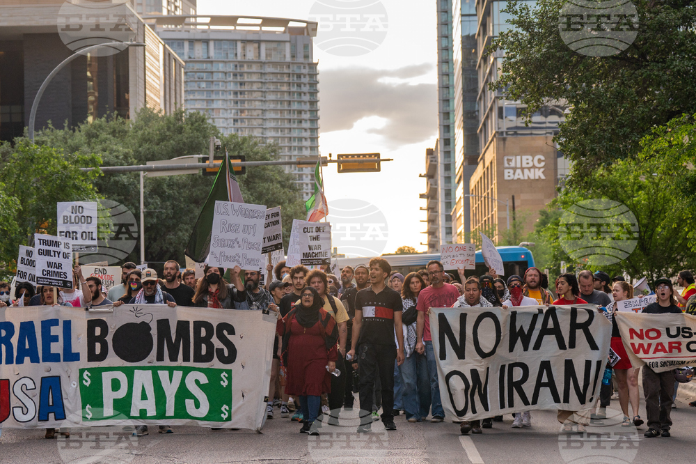 Iran US Israel War Protest