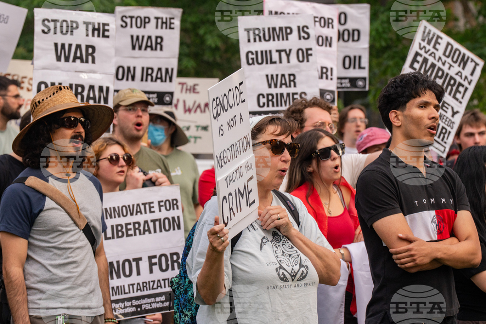Iran US Israel War Protest