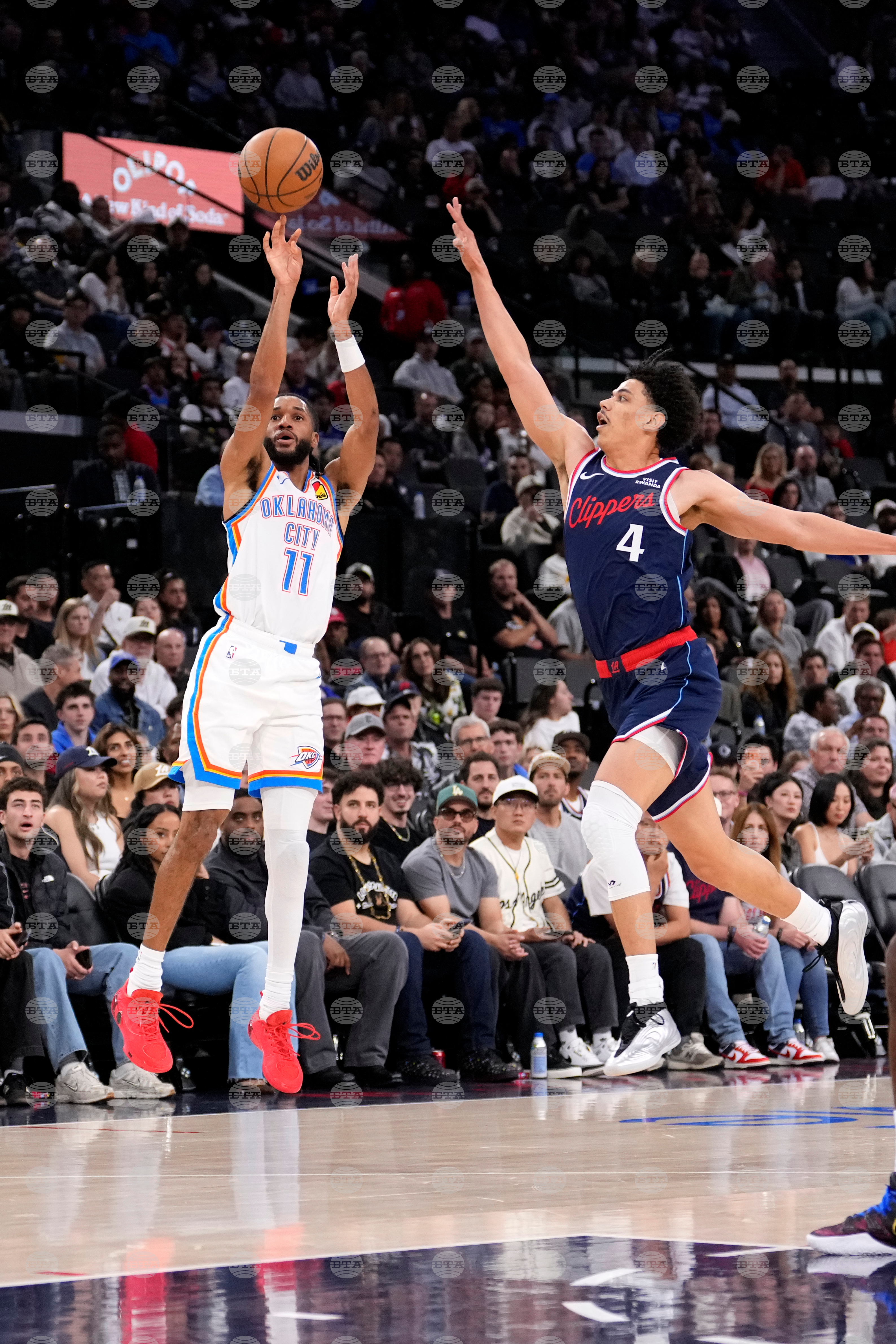 Thunder Clippers Basketball