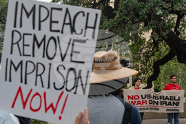 Iran US Israel War Protest