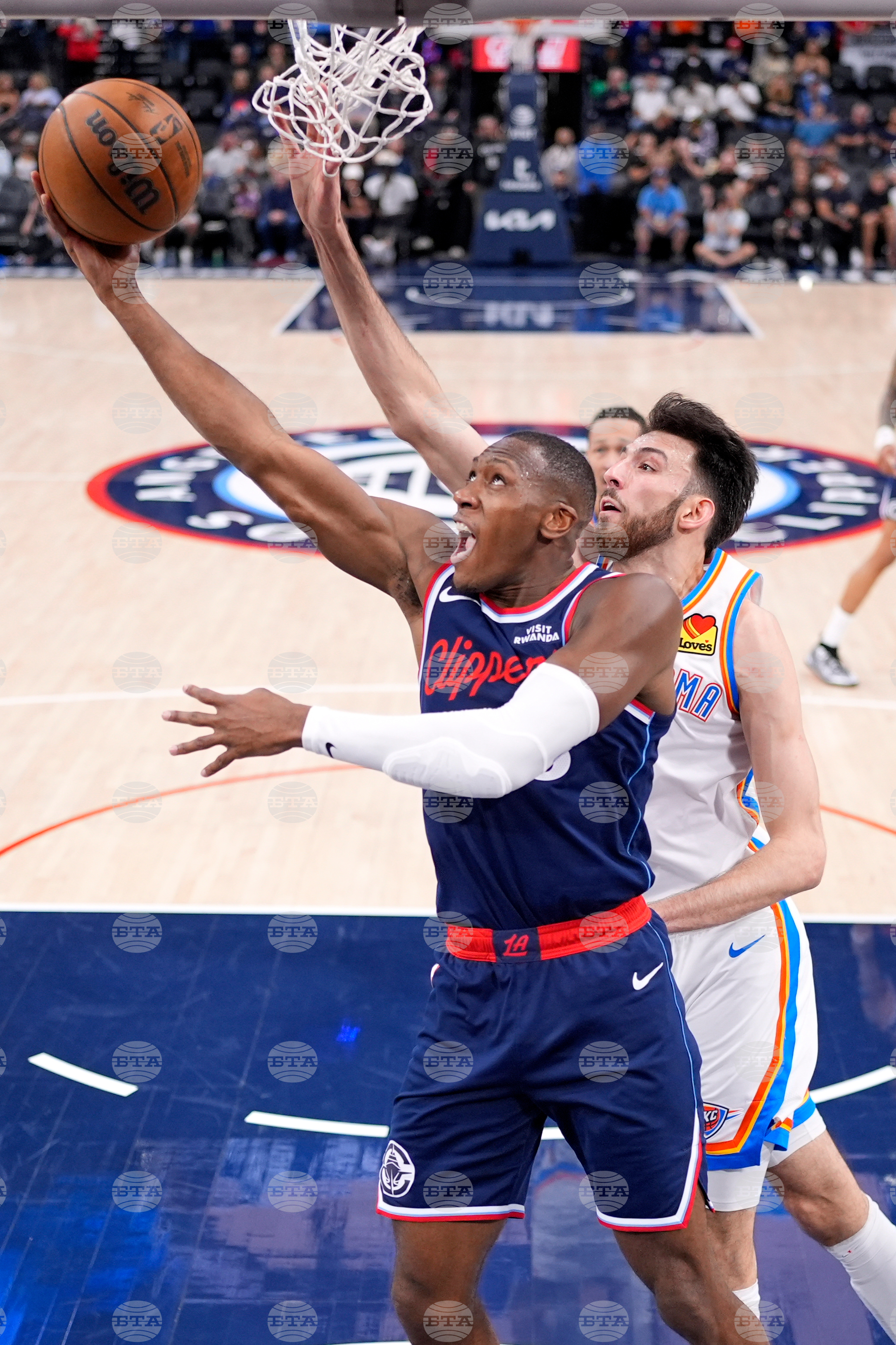 Thunder Clippers Basketball