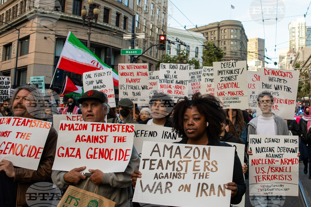 Iran US Israel War Protest
