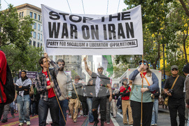 Iran US Israel War Protest